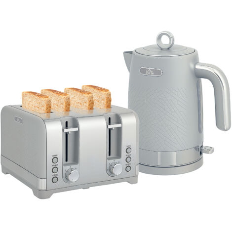 Bouilloire et grille-pain ensemble, 1,7L 2200W bouilloire à ébullition rapide avec thermostat (1/5)