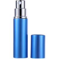 Flacon à parfum de voyage rechargeable 5ml en aluminium bleu
