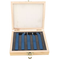 Jeu d'outils de tournage à pastilles carbure pour soudure - 5 pièces (8x8mm)
