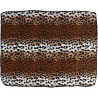 Couverture pour Chien Léopard - Doudou Lavable en Machine pour Chiens et Chats
