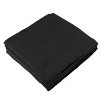 2 pièces - Rideaux Épais Anti-Lumière et Anti-Humidité pour Maison - Noir Durable (Lot 2)