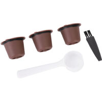 3 Pièces Capsules à Café Réutilisables Filtres Rechargeables Compatibles Nescafé Dolce Gusto