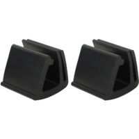 2 pièces Attache Pare-brise de Golf en Caoutchouc, Fixation pour Pare-brise avant de Voiturette de Golf, Clip de Maintien 102005801