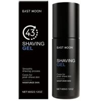 Gel à raser doux pour hommes - Soin barbe et nettoyage visage