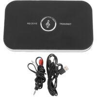 Adaptateur Bluetooth Audio Anti-Interférence, Transmetteur Récepteur Sans Fil pour Télévision, PC et Enceintes