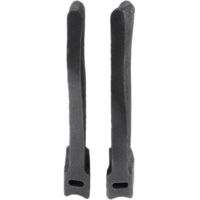100PCS Attaches Velcro Rallonge Réutilisable pour Câbles - Organisateur Fils Bureau Maison Centre Données Noir