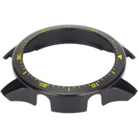 Coque de Protection Complète pour Realme Watch S Pro - Cadran et Boîtier - Noir et Jaune