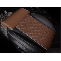Coussin de siège automobile, extension de soutien des cuisses pour siège auto, coussin en cuir -