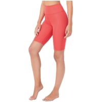 Short gainant taille haute pour femme, collant de sport - M
