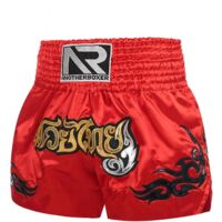 Short de boxe antifriction pour homme, idéal pour la boxe thaï et le kickboxing (taille L).