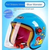 Casque de moto/scooter mignon et tendance pour enfants, garçon/fille