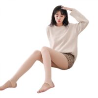 Collants doublés polaire pour femmes, collants chauds d'hiver, collants thermiques opaques taille haute pour femmes, collants polaires doux, 400 g - 400 g-400g