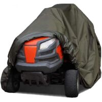 Housse pour tondeuse autoportée, housse de tracteur robuste, imperméable et résistante aux UV, housse imperméable pour tracteur de jardin autoporté (1 pièce)