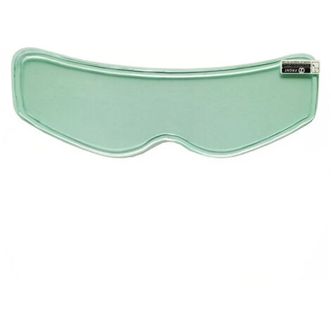 Film antibuée pour casque de moto, film transparent haute définition pour lentilles, compatible avec les casques jet et intégraux, universel pour motos et scooters Lot de 10 (1/5)