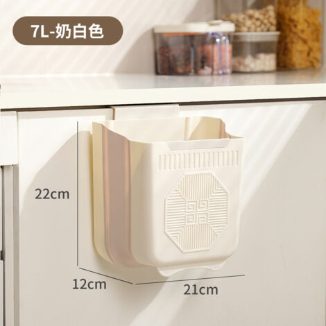 Structure pliable en caoutchouc souple PP+TPR de qualité alimentaire, robuste et résistante aux chutes, inodore.(Blanc laiteux、7L) (1/5)