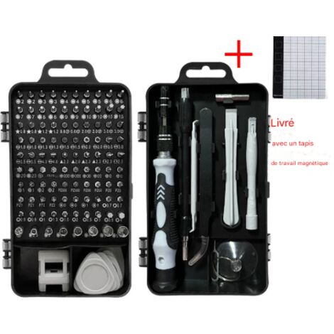 Kit de tournevis de précision - Outil de réparation électronique multifonctionnel (1/5)