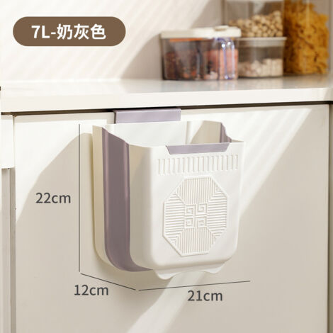 Structure pliable en caoutchouc souple PP+TPR de qualité alimentaire, robuste et résistante aux chutes, inodore.（Gris laiteux、7L） (1/5)