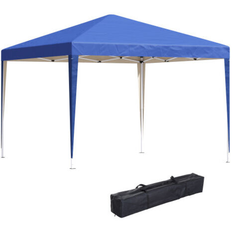 Gazebo de jardin pliable imperméable et durable, résistant au froid et équipé d'une protection UV haute performance, abri extérieur solide pour toutes vos activités en plein air. (1/5)