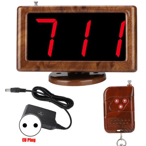 Récepteur Mini CTM881 Multifonction en Bois de Pêcher 110-240V pour l'Europe (1/5)