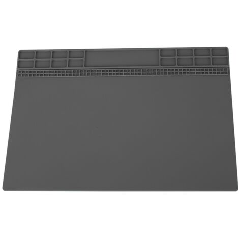 Plateforme de Maintenance pour Téléphone et Ordinateur Résistante à la Chaleur, Coussin Isolant Gris (1/5)