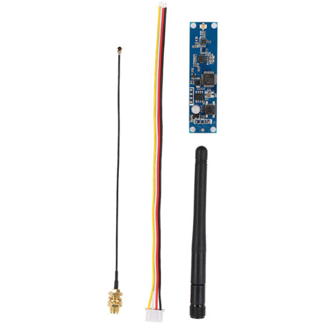 Récepteur et émetteur sans fil DMX512 2,4 GHz, 126 canaux, section de fréquence ISM, 5V DC 500mA (1/5)