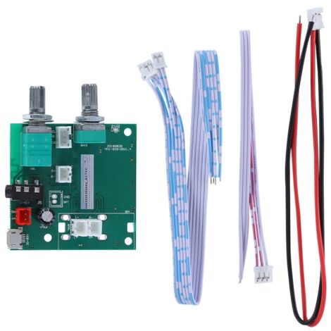 Amplificateur Audio Bluetooth 5.0 20W, Module Ampli Stéréo 2.1 Canaux 5V