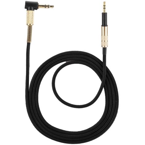 Câble de casque tressé compatible AKG K450 K451 K452 K480 Q460, 123 cm sans microphone (1/5)