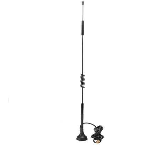 Antenne Extérieure 18dBi Haute Gain 4G/3G/GSM LTE avec Base Magnétique 700-2700MHz 36cm (Câble 5m) (1/5)