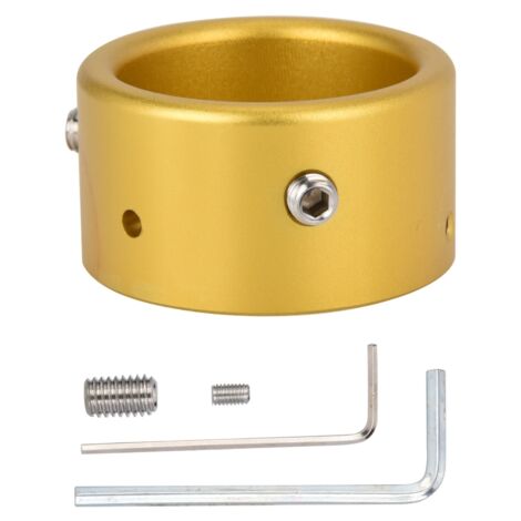 Antenne Voiture Capteur de Bord en Alliage d'Aluminium Doré avec Ventouse et Clip (1/5)