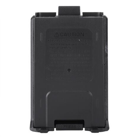 Étui à batterie portable noir pour Baofeng UV5R, UV5RB, UV5RE, UV5R+ (1/5)
