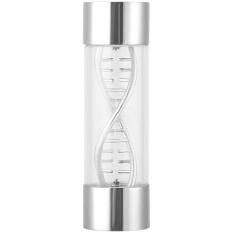 Compteur de Débit d'Eau Métallique Spiralé G1/4 Femelle pour Refroidissement PC (Argent) (1/5)