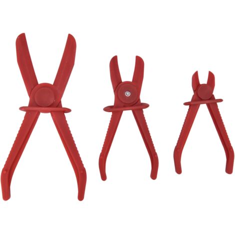 3Pcs Pince à Pince de Serrage pour Tuyau de Frein et Carburant - Kit Outil Nylon pour Atelier (1/5)