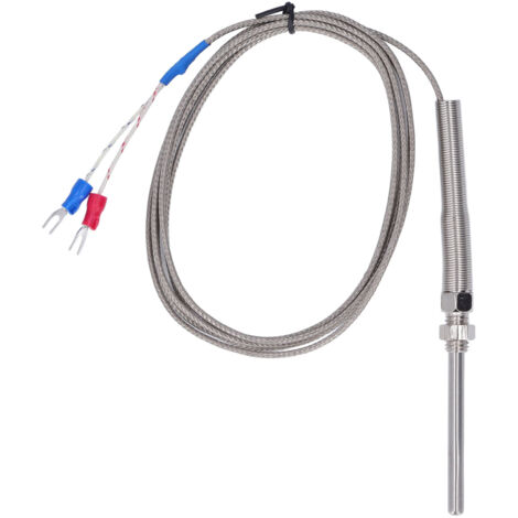 Capteur de température thermocouple type K, sonde 50mm, 0‑400℃ pour mesures précises