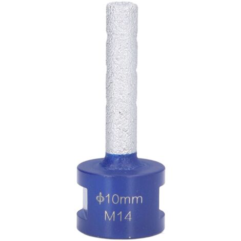 Fraise à rainurer diamantée M14 pour céramique dure, brasage sous vide, 10mm (1/5)
