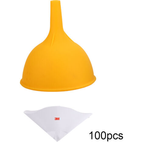 Accessoires pour Imprimante 3D - Entonnoir en Silicone pour Résine Photosensible DLP/SLA - Filtre à Papier (1/5)