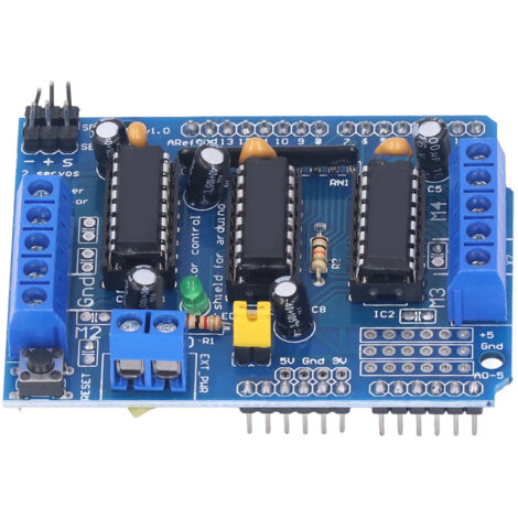 Plaquette de Commande Moteur L293D pour Arduino Duemilanove et NANO