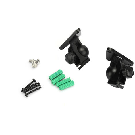Support mural WiFi audio intelligent métal noir pour enceinte SONOS PLAY:1 (1/5)