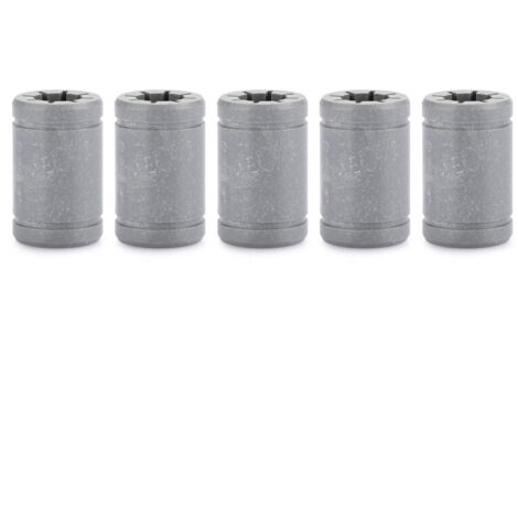 5 Roulements en Polymère Solide Gris RJMP-01-08 pour Arbres de 10-30mm - Compatible Imprimante 3D (1/5)