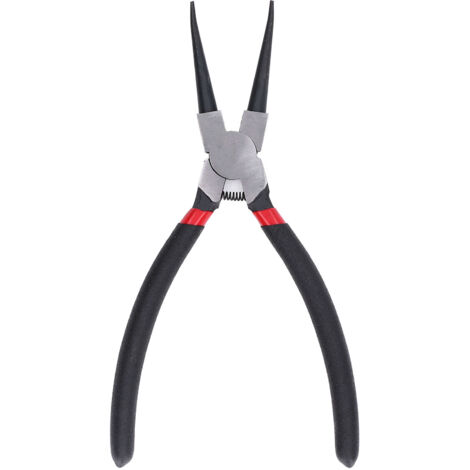 Pinces à circlips droits internes 9 pouces, revêtement noir anti-corrosion pour le retrait des anneaux de retenue. (1/5)