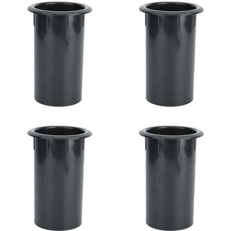 Kit de Tubes d'Évent pour Subwoofer 5-8 Pouces avec Connecteurs et Trou de 64mm