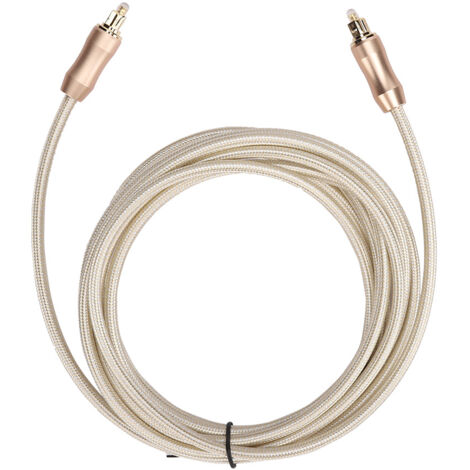 Câble Audio Optique Toslink SPDIF 3 mètres pour Amplificateur et Décodeur