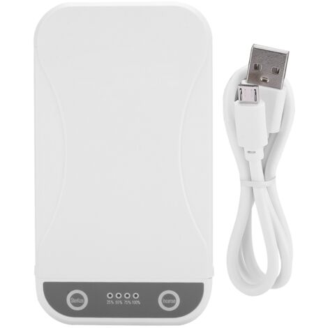 Boîtier de Nettoyage UV Multifonction pour Téléphone avec Accessoire de Lavage et Protection Buccale (1/5)