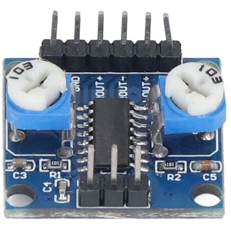 5 Pièces Carte Amplificateur Numérique 5Wx2 Module Stéréo avec Potentiomètre de Volume PAM8406 (1/5)