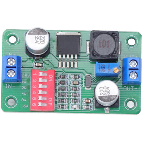 5 pièces Module Abaisseur DC-DC LM2596SADJ Régulateur de Tension Ajustable avec Affichage 3.3V 5V (1/5)