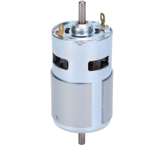 Moteur DC 775 12‑36V 96W Haute Puissance Roulement à Billes Silencieux pour Projets DIY (1/5)