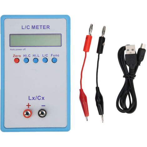 Multimètre LCR Portatif LC-200A Mesure Inductance et Capacitance ABS