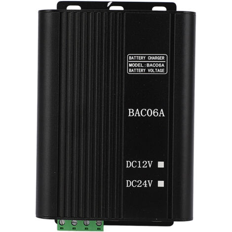 Chargeur de batterie intelligent automatique pour générateur, faible consommation, AC100‑240V, 12V 6A (1/5)