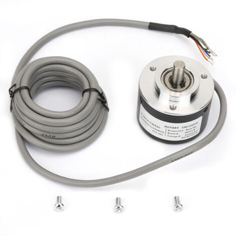 Encodeur Rotatif Incrémental E6C2-CWZ6C 50mm Usage Général (400 Impulsions/Tour) (1/5)