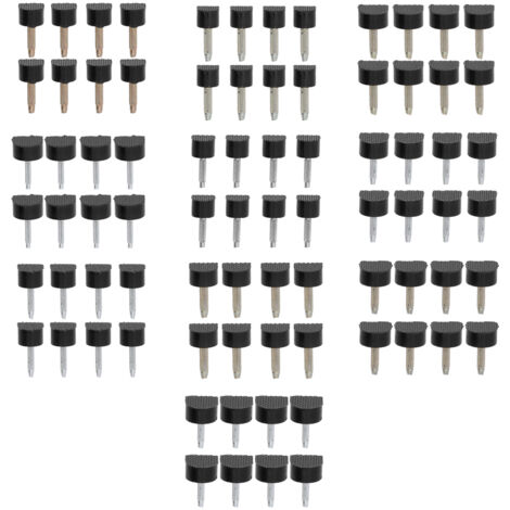 80 Capsules de Protection pour Talons Aiguilles en TPU Polyuréthane - Réparation et Remplacement Multi-Tailles