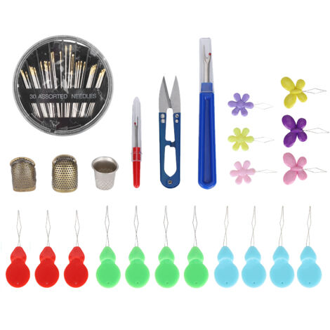 Kit de Filetage Automatique pour Aiguille à Main, Outil de Couture pour Personnes Âgées, Accessoires de Bricolage et Loisirs Créatifs (1/5)